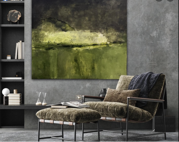 Riches Of Green 120x100 cm - Bild 3