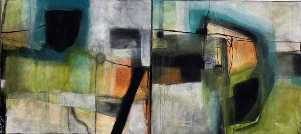 ColorFields (Diptych) 180x100cm